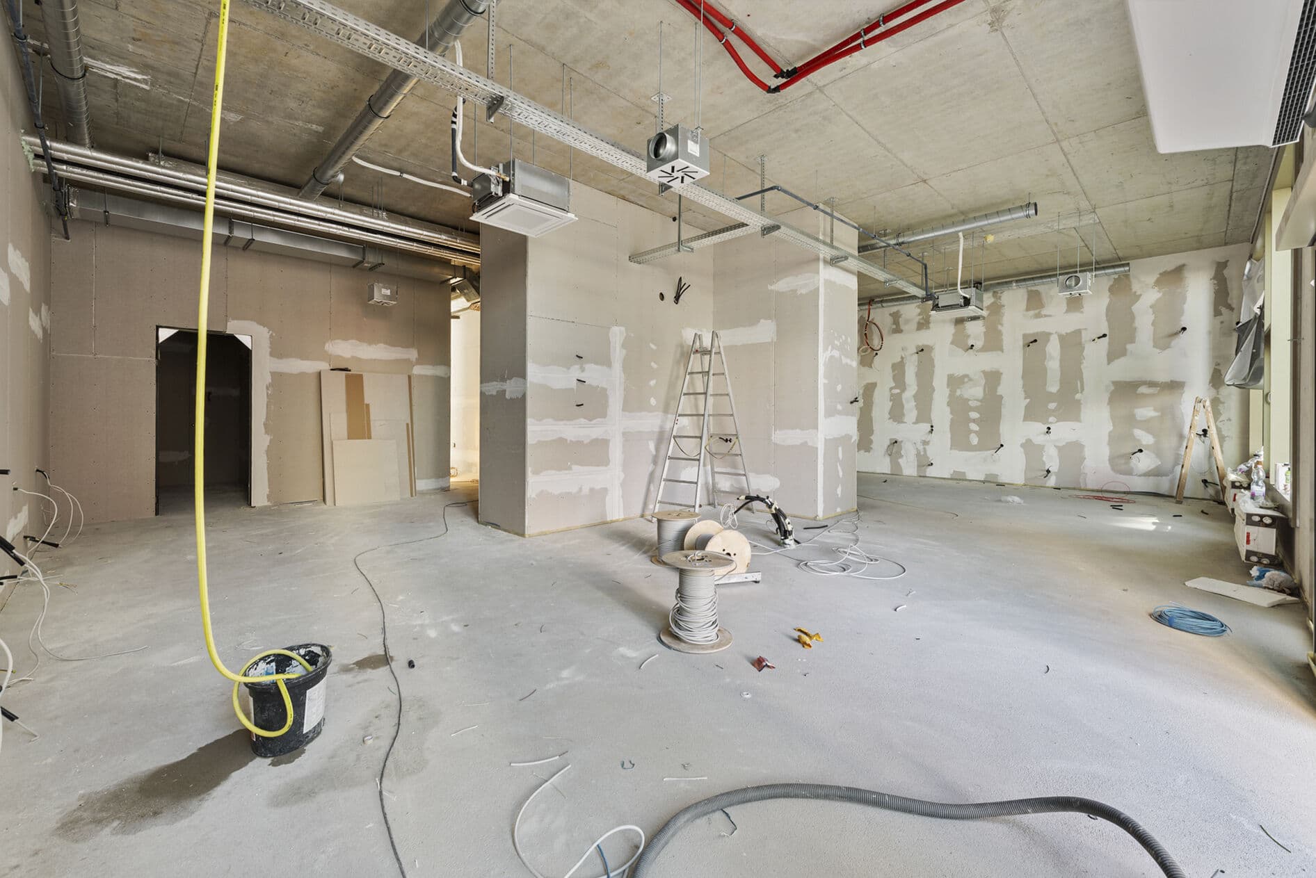 Reception area · Before