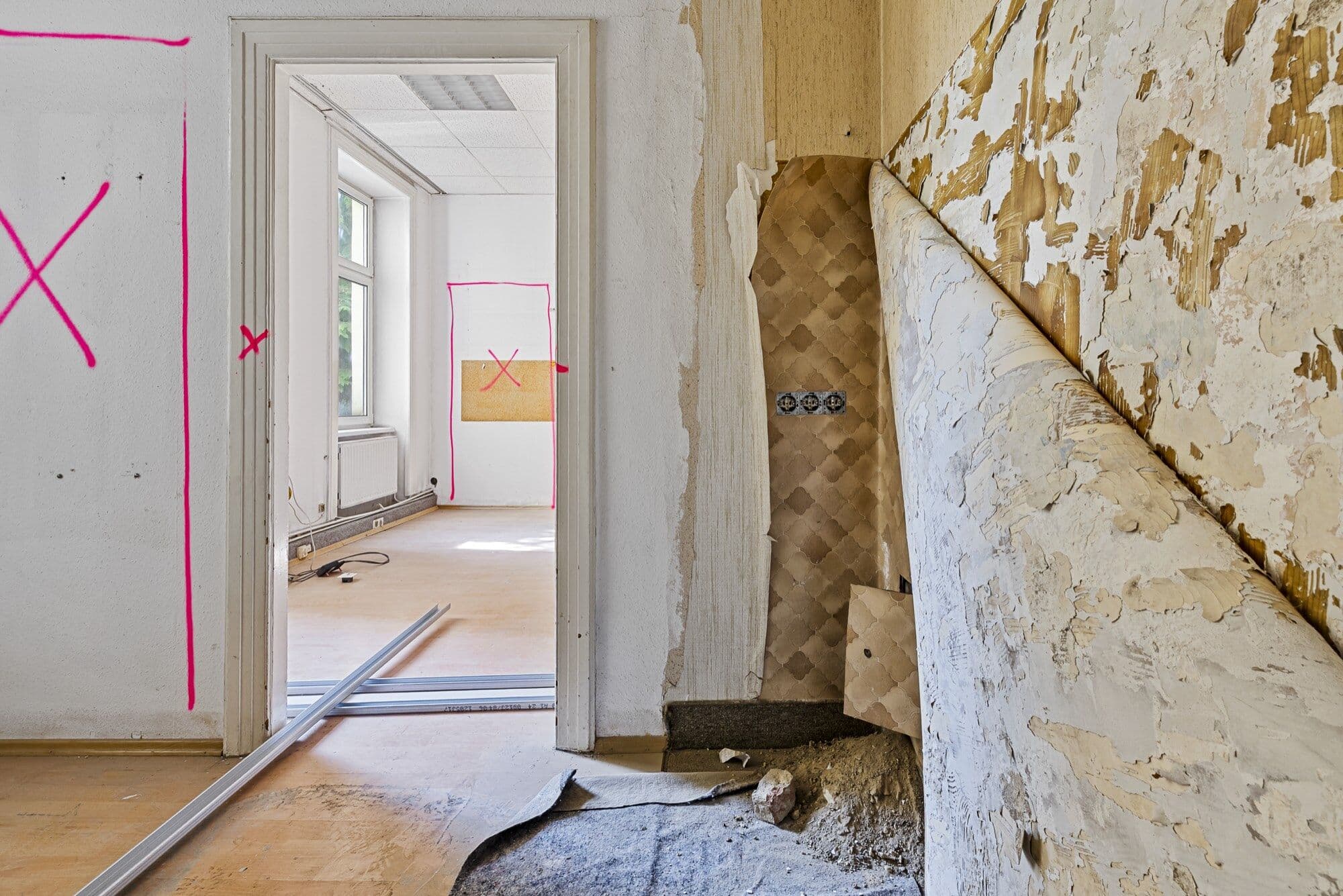 Lehrbachgasse 4 · Vor den Arbeiten