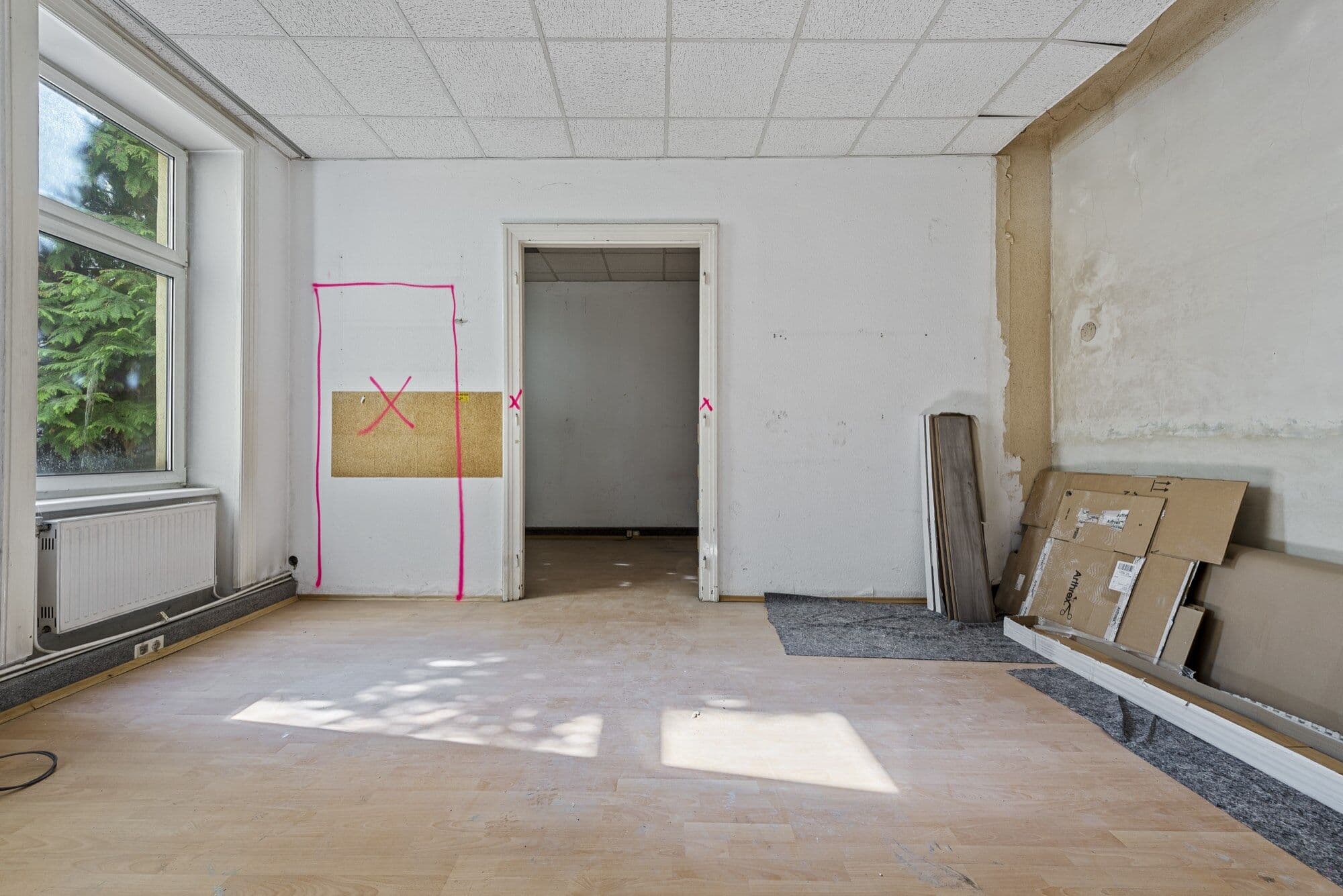 Lehrbachgasse 4 · Vor den Arbeiten